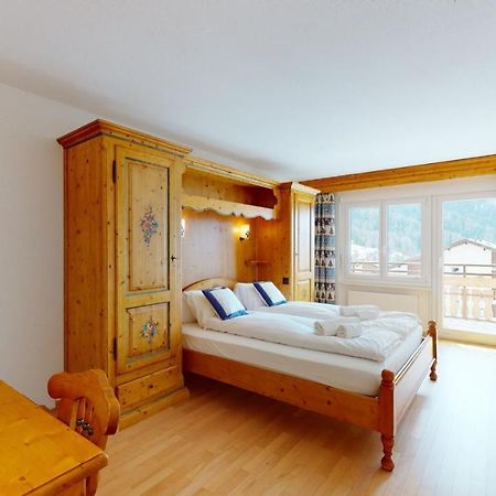 Gonenstein Residence In Leukerbad, Entire Apartment/Studio With Balcony Bagian luar foto