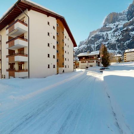 Gonenstein Residence In Leukerbad, Entire Apartment/Studio With Balcony Bagian luar foto