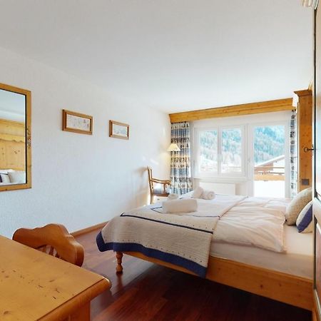 Gonenstein Residence In Leukerbad, Entire Apartment/Studio With Balcony Bagian luar foto