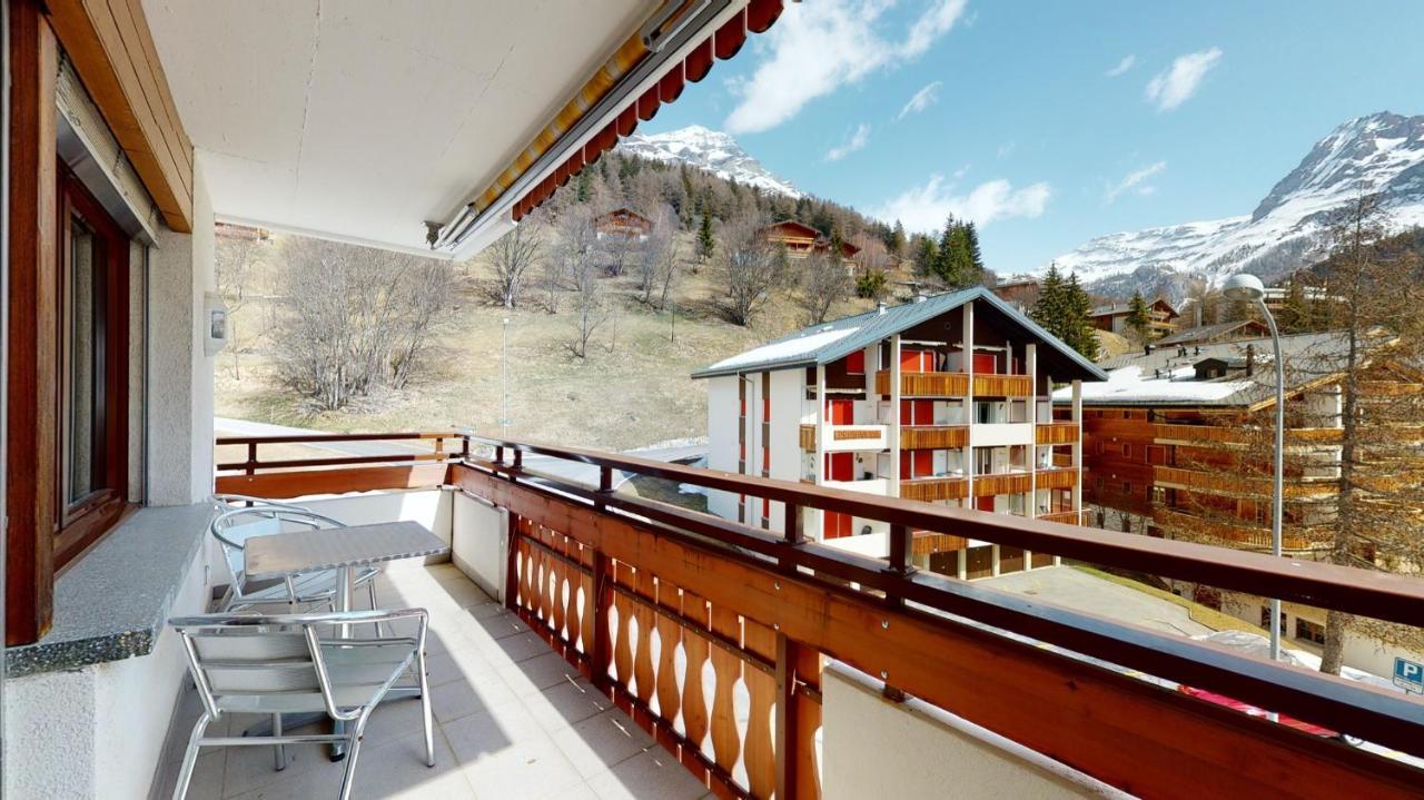 Gonenstein Residence In Leukerbad, Entire Apartment/Studio With Balcony Bagian luar foto