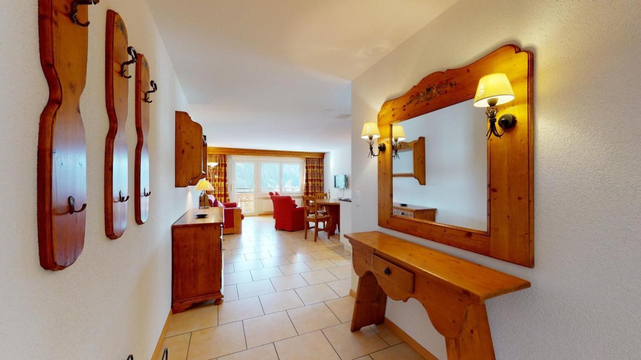 Gonenstein Residence In Leukerbad, Entire Apartment/Studio With Balcony Bagian luar foto