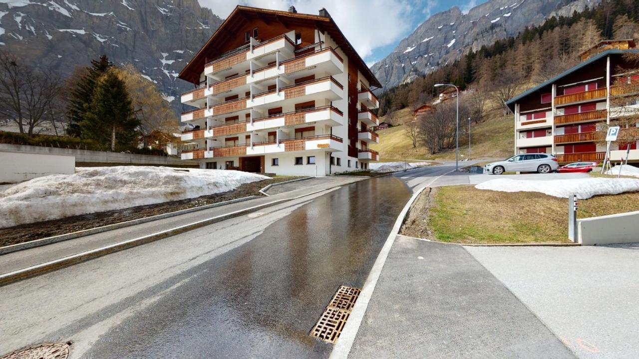 Gonenstein Residence In Leukerbad, Entire Apartment/Studio With Balcony Bagian luar foto