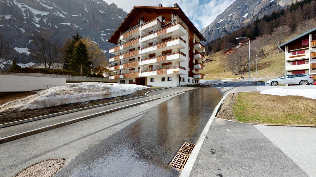 Gonenstein Residence In Leukerbad, Entire Apartment/Studio With Balcony Bagian luar foto