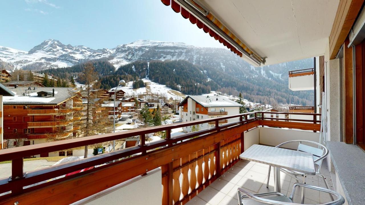 Gonenstein Residence In Leukerbad, Entire Apartment/Studio With Balcony Bagian luar foto