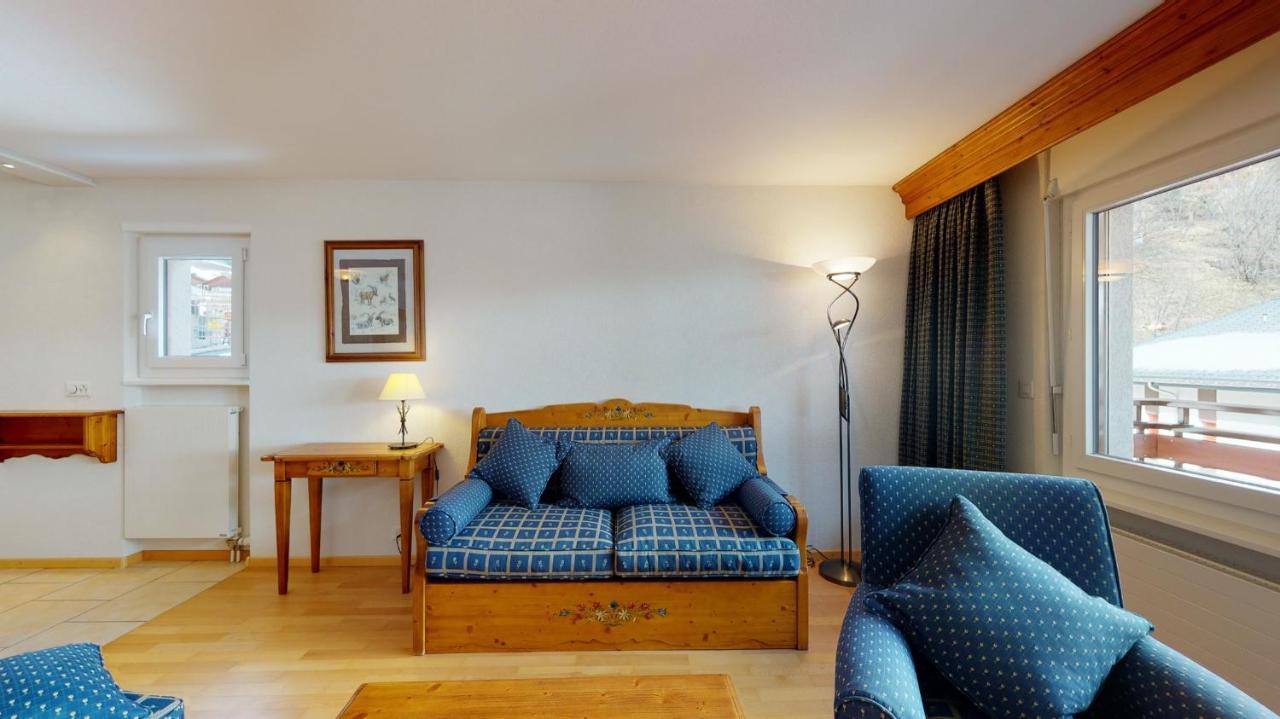 Gonenstein Residence In Leukerbad, Entire Apartment/Studio With Balcony Bagian luar foto