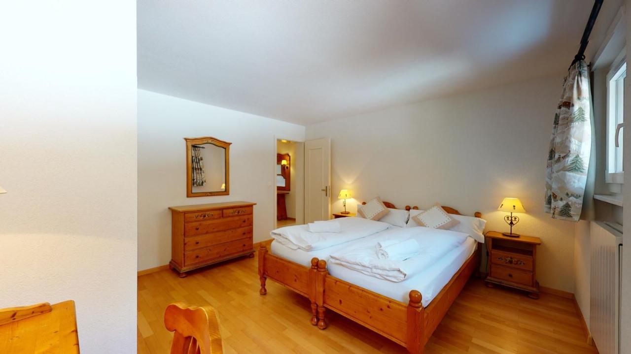 Gonenstein Residence In Leukerbad, Entire Apartment/Studio With Balcony Bagian luar foto