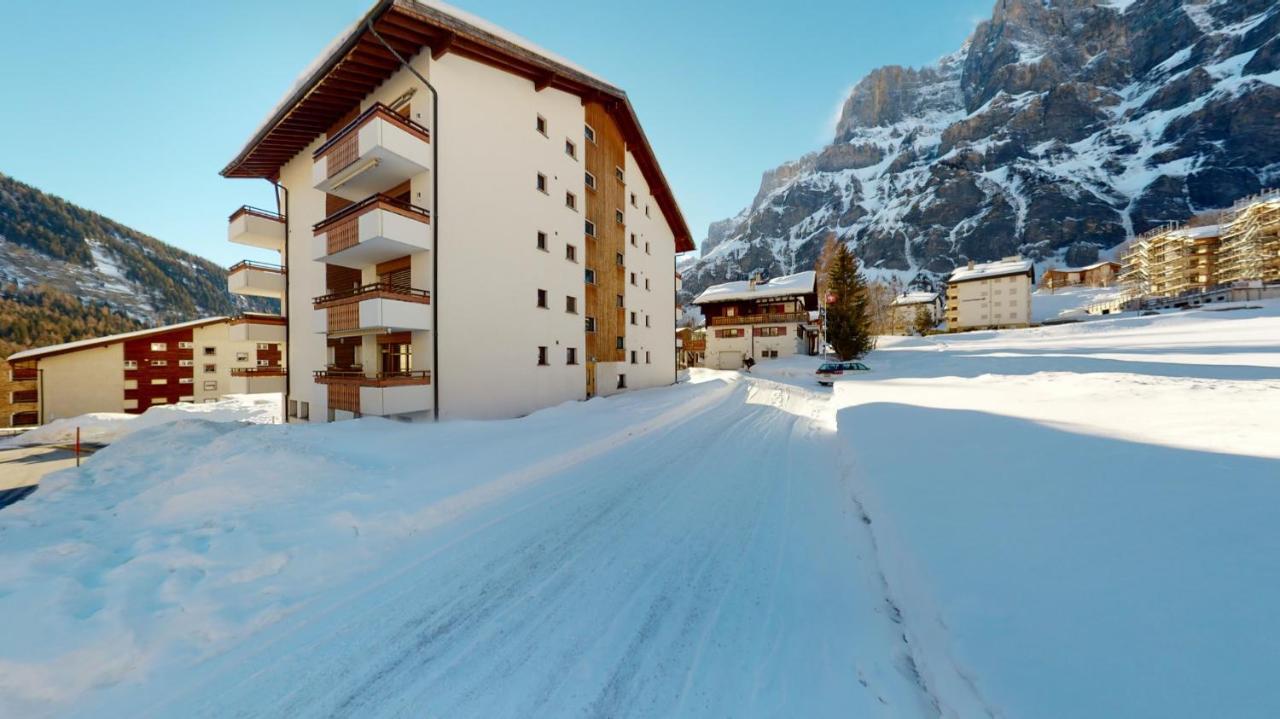 Gonenstein Residence In Leukerbad, Entire Apartment/Studio With Balcony Bagian luar foto
