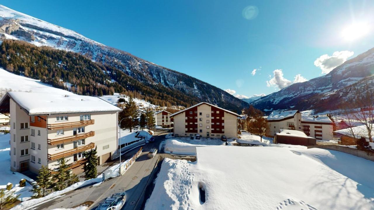Gonenstein Residence In Leukerbad, Entire Apartment/Studio With Balcony Bagian luar foto